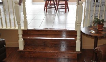 Project 5 – New Oak hardwood, with oak steps
