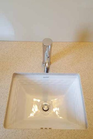 undermount bathroom sink